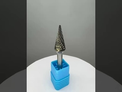 SM Wolframkarbid Rotary Burr Cone Spitze End Typ für die Schleifmaschine mit 1/4