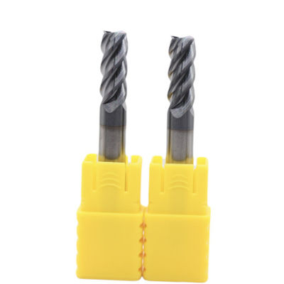 Guter Preis 16 mm Dia 16*45*16*100 AITiN Schwarze Nano Beschichtung 4 Flöte Karbid Quadrat Endmühle für Stahlguss online