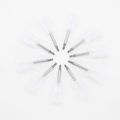 Guter Preis 0,093" 3-schneidige Schaftfräser mit variabler Helix und Mikrodurchmesser für Aluminiumlegierungen, Kupferlegierungs-PVD-Beschichtung online