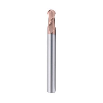 Guter Preis 10 mm Dia R5*10*20*10*75 2Fluten TiAISiN Karbidkugel Nasen Endmühle für Kohlenstoffstahl Legierung Stahl Gusseisen online