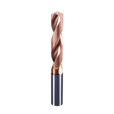 Guter Preis HRC55 Solid Carbide Drill Bit 3D Wolframkarbid Drehbohrer für Metall mit TiSiN-Beschichtung online