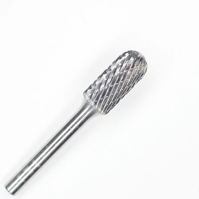 Guter Preis 50000 Rpm Carbide Burr Rotary File Bit Zylindrischer Carbide Burr Doppelschnitt 5/8 Zoll Durchmesser. online