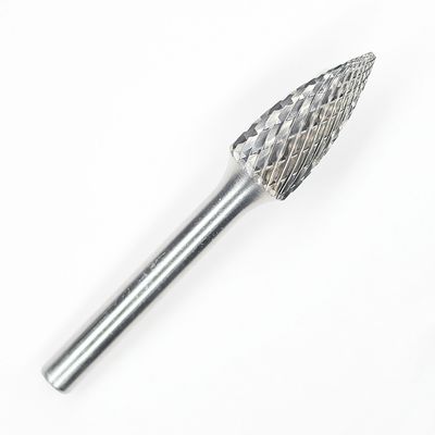 Guter Preis SG-2 Baumpunkt End Double Cut Carbide Burr 1/4 