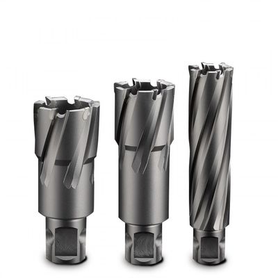 Guter Preis 75 mm Schnitttiefe 25 mm Schnittdia TCT Ringschneiderbohrstücke mit Universalstock online
