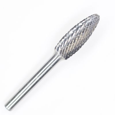 SH-5 Flammenform Tungstenkarbid Drehfilz mit 1/4' 'Schale für Die Grinder Bohrstück