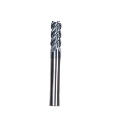 Guter Preis HRC60 AITiN Beschichtete Karbid Endmühle für Stahl, Hartstahl, Eisenkarbid Eck Radius Mühle online
