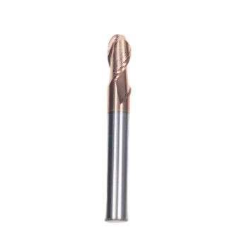 Guter Preis 8mm Dia R4*8*16*8*100L 2Fluten TiAISiN Karbidkugel Nasen Endmühle für Kohlenstoffstahl Legierung Stahl Gusseisen online