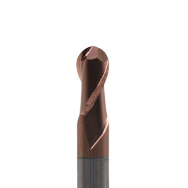 Guter Preis 20 mm Dia R10*20*40*20*100L 2 Flöten TiAISiN Karbidkugel Nasen Endmühle Für Kohlenstoffstahl Legierung Stahl Gusseisen online