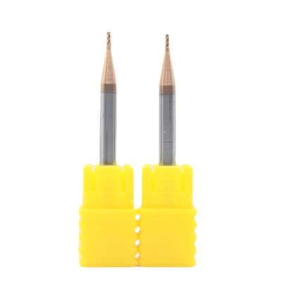 Guter Preis 2mm Dia 2*5*4*50 TiSiN Beschichtet 4 Flötenkarbid Quadrat Endmühle für Kohlenstoffstahl Legierung Stahl Gusseisen online