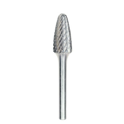 Qualität Baumform SF-5 1/2" Durchmesser Hartmetall-Rotationsfräser mit 1" Schaftlänge an 1/4" Schaftdurchmesser usine
