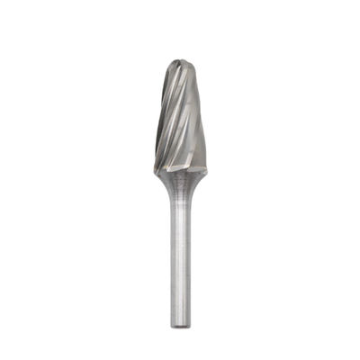 Flöte Typ F Baum Radius Ende Wolframkarbid Burr 16mm*25mm Aluminium-Schnitt Die Grinder Deburring Bits