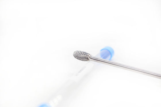 Guter Preis Customized E-Oval Shape Tungsten Crbide Burrs 12*20 Standard Double Cut 6mm Shank With 170 Overall Length online