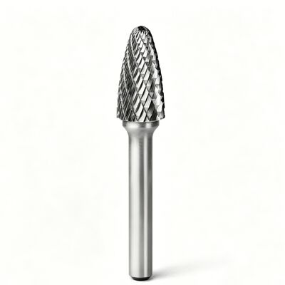 Qualität Baumform SF-5 1/2" Durchmesser Hartmetall-Rotationsfräser mit 1" Schaftlänge an 1/4" Schaftdurchmesser usine